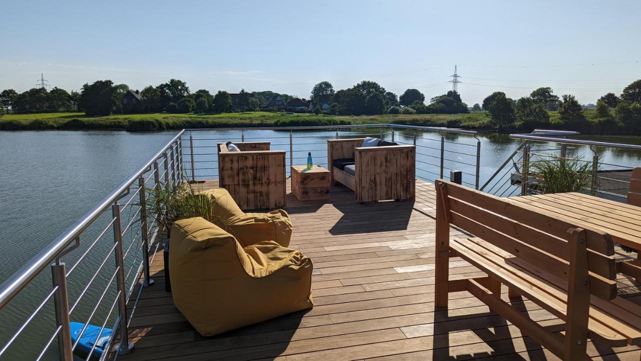 Hausboot Wangermeerblick  Schillig Exterior foto
