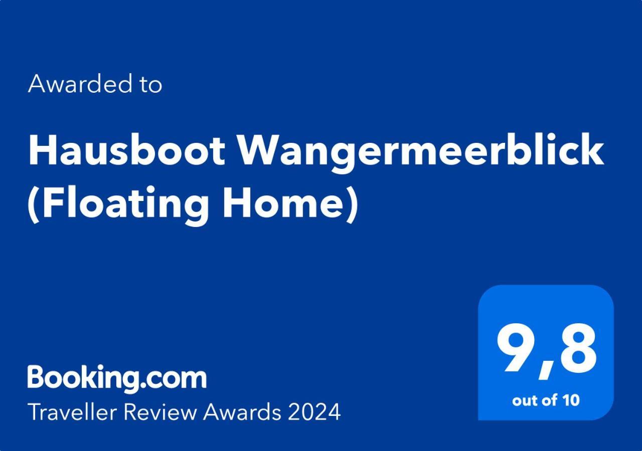 Hausboot Wangermeerblick  Schillig Exterior foto